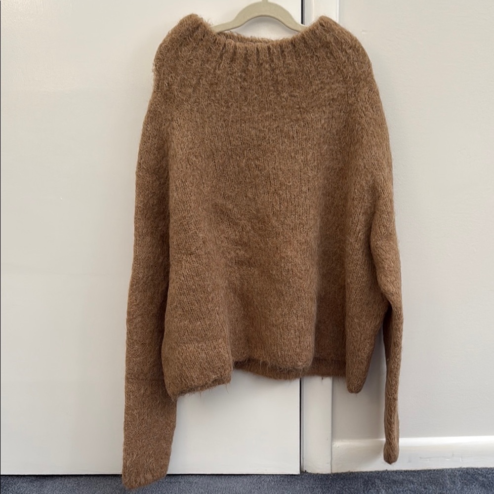 Frances Valentine Warm Tan Women's Sweater